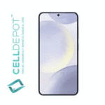 Samsung S24 Saphire Blue Vista 360 - Imagen que resalta la frontal del S24 en tono Azul. Muestra con detalle la pantalla de vanguardia y el diseño elegante del dispositivo, destacando su atractivo color Azul y las características distintivas del S24.