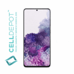 Samsung S20 Plus Cosmic Gray Vista 360 - Imagen que resalta la frontal del S20 Plus en tono Gris. Muestra con detalle la pantalla de vanguardia y el diseño elegante del dispositivo, destacando su atractivo color Gris y las características distintivas del S20 Plus.