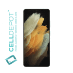 Samsung S21 Ultra Phantom Silver Vista 360 - Imagen que resalta la frontal del S21 Ultra en tono Plata. Muestra con detalle la pantalla de vanguardia y el diseño elegante del dispositivo, destacando su atractivo color Plata y las características distintivas del S21 Ultra.