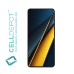 Xiaomi Poco X6 Pro Black Vista 360 - Imagen que resalta la frontal del Poco X6 Pro en tono Negro. Muestra con detalle la pantalla de vanguardia y el diseño elegante del dispositivo, destacando su atractivo color Negro y las características distintivas del Poco X6 Pro.